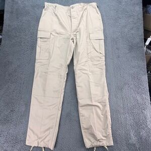 Propper‎ BDU Trouser Tactical Military Cargo Pants Khaki LL Rip Stop